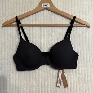 Skims sold n/a  T-Shirt Bra Onyx Black Size 3 n/a